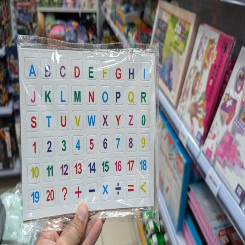 Tablica edukacyjna Alfabet i Liczby