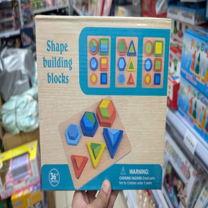 Klocki do Budowy Kształtów – Nauka przez zabawę! ?✨
