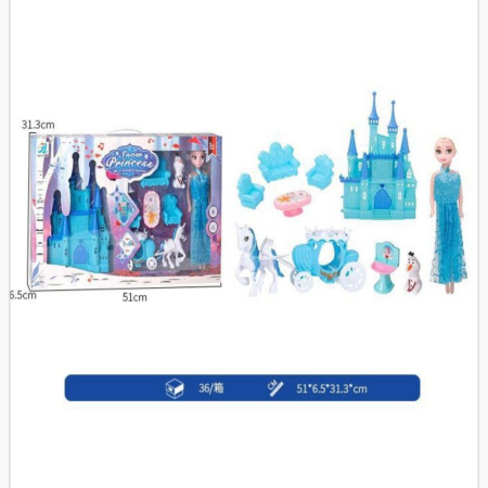 Zestaw zabawek księżniczki