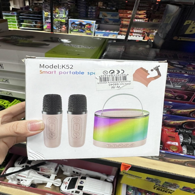 Głośniki do karaoke 2 mic