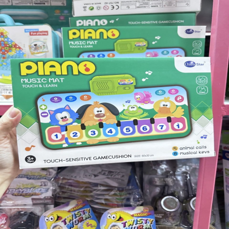 Mata Muzyczna Pianinko Zwierzęta