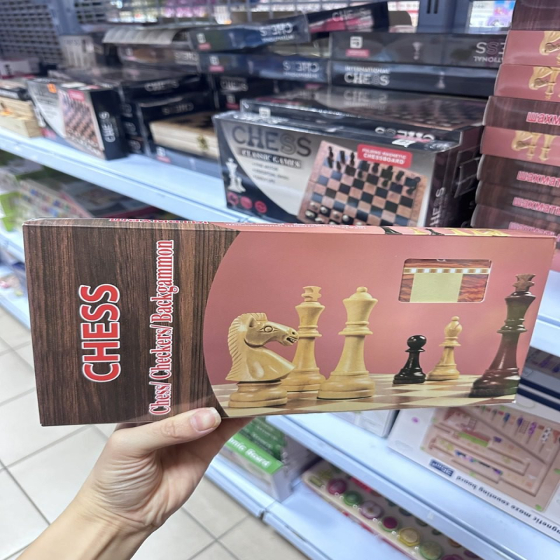 Szachy Drewniana Tradycyjne