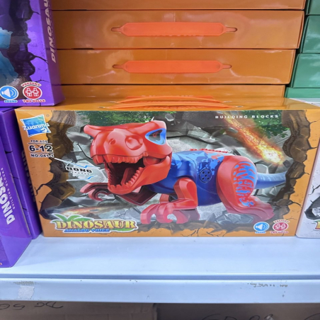 Gra polegająca na składaniu dinozaurów