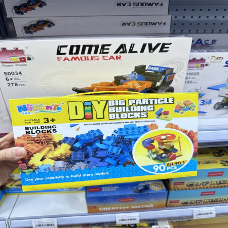 Zabawki Klocki Kolorowe 90PCS