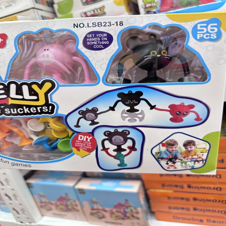 Klocki Konstrukcyjne Przyssawki Silikonowe