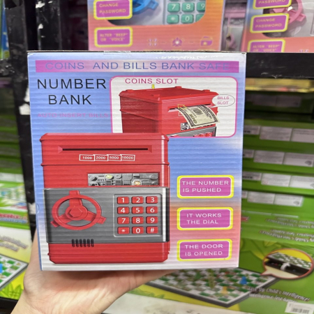 Skarbonka Sejf Bankomat na Kod