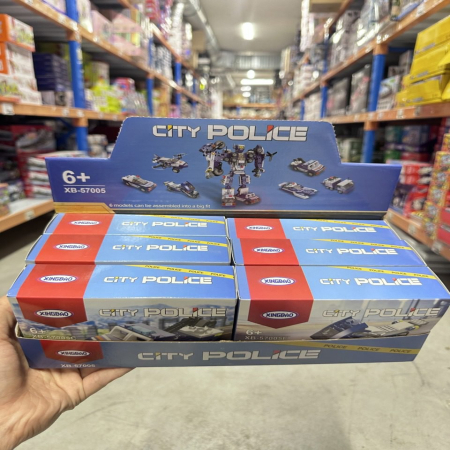 Zestaw Klocki Konstrukcyjny City Police