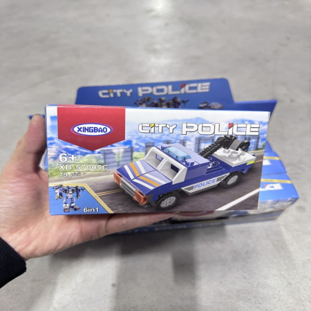 Zestaw Klocki Konstrukcyjny City Police