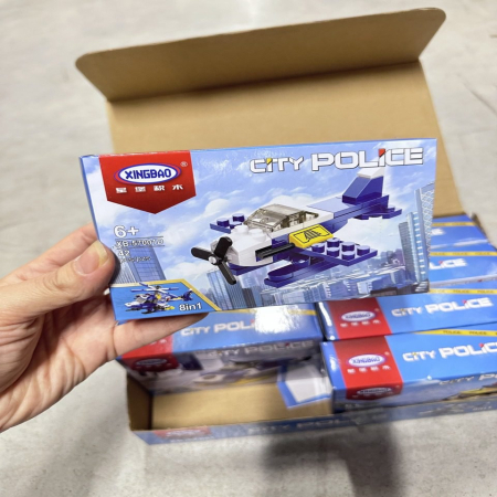 Zestaw Klocki Konstrukcyjny City Police