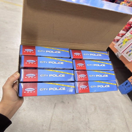 Zestaw Klocki Konstrukcyjny City Police