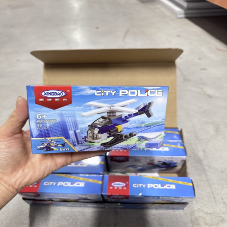 Zestaw Klocki Konstrukcyjny City Police