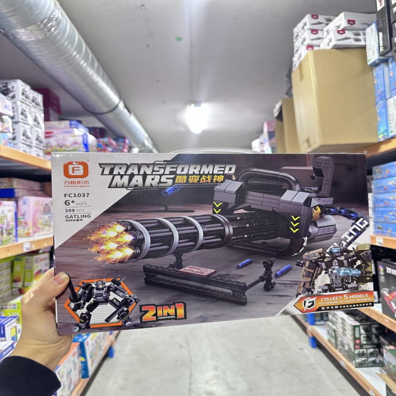 Zestaw Klocki Konstrukcyjny Transformed Mars