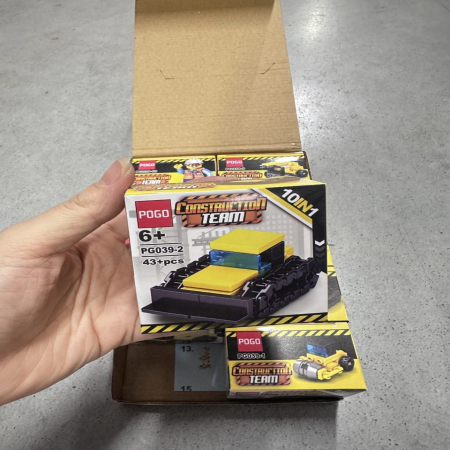 Zestaw Klocki Construction Team 10in1