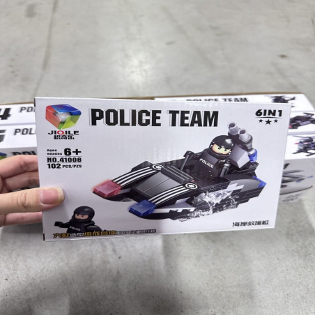 Zestaw Klocki Kontrukcyjny Police Team