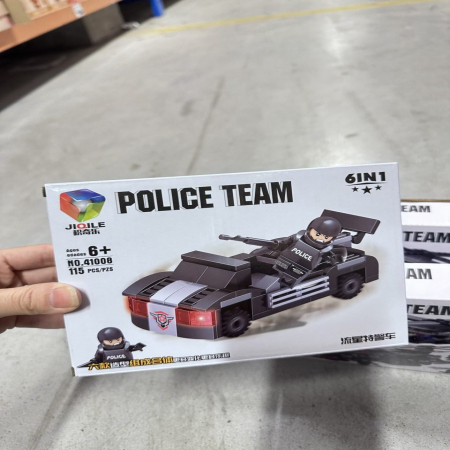 Zestaw Klocki Kontrukcyjny Police Team