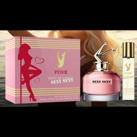 Komplet Pink Sexy Eau de Parfume 100ml + 20 ml