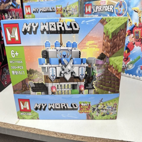 Zestaw Klocki My World 300+PCS