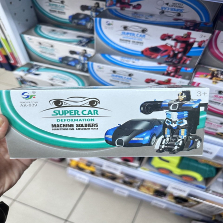 Zabawka Super Car Deformation Robot