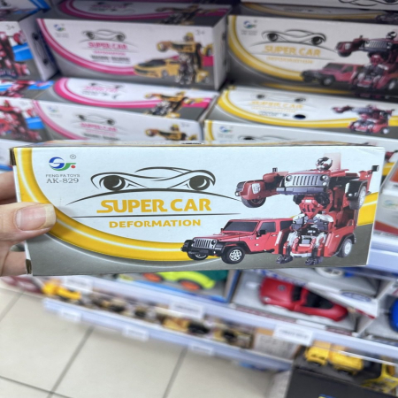 Zabawka Super Car Deformation Robot
