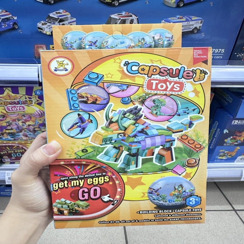 Zabawka Klocki Capsule Toys