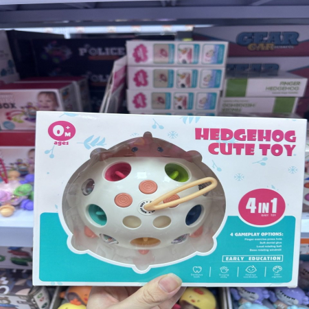 Zabawka Hedgehog Cute Toy 4in1