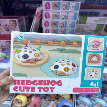 Zabawka Hedgehog Cute Toy 4in1