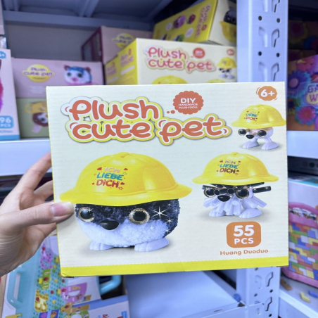 Zabawka Plush Cute Pet DIY 55PCS