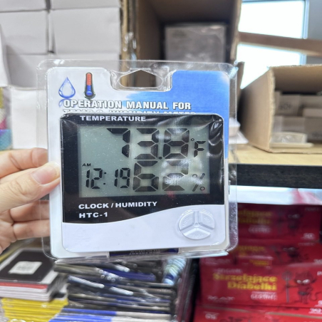 Stacja Pogody Termometr Data Godzina Budzik