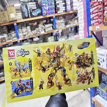 Zabawki Klocki Ninjas