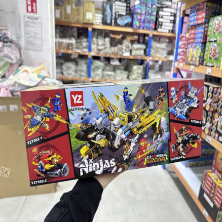 Zabawki Klocki Ninjas