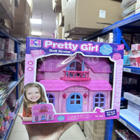 Zabawka Pretty Girl Doll Home