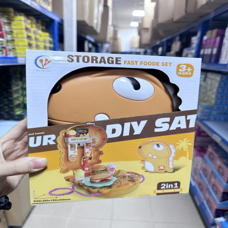 Zabawka Storage Fast Foode Set