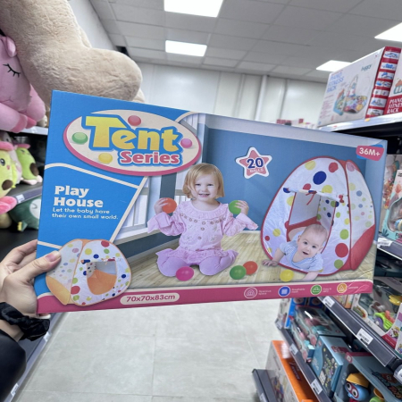 Zabawka Tent Series Play House 70x70x83cm