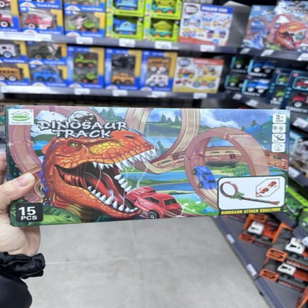 Zabawka Dinosaur Track 15PCS