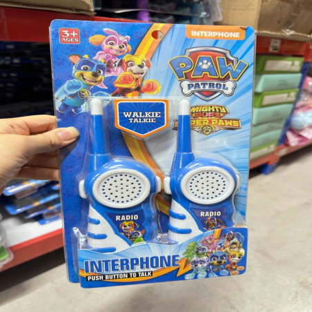 Interphone Walkie Talkie Paw Patrol
