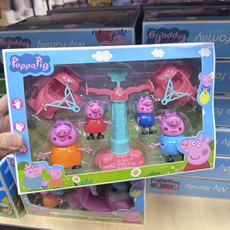 Poppa Pig Mini Figurki