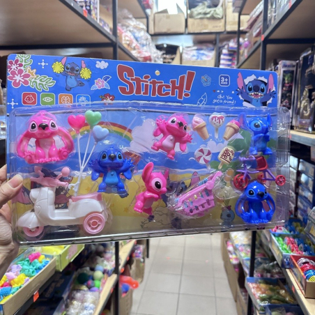 Stitch Mini Figurki Zabawki