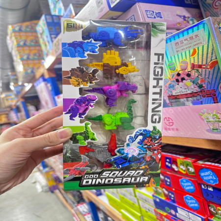 Zabawka God Squad Dinosaur Fighting