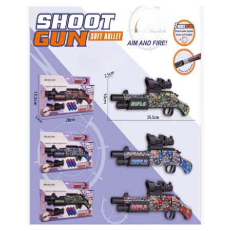 Shoot Gun Soft Bullet