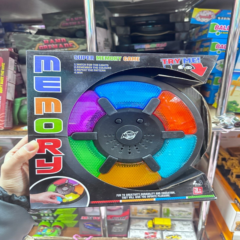 Gra Memory Pamięciowa Elektroniczna Światła Dźwięk