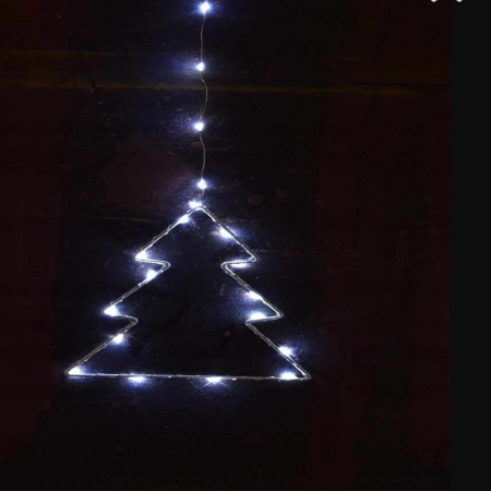 Dekoracyjne Światełka w Kształcie Choinek