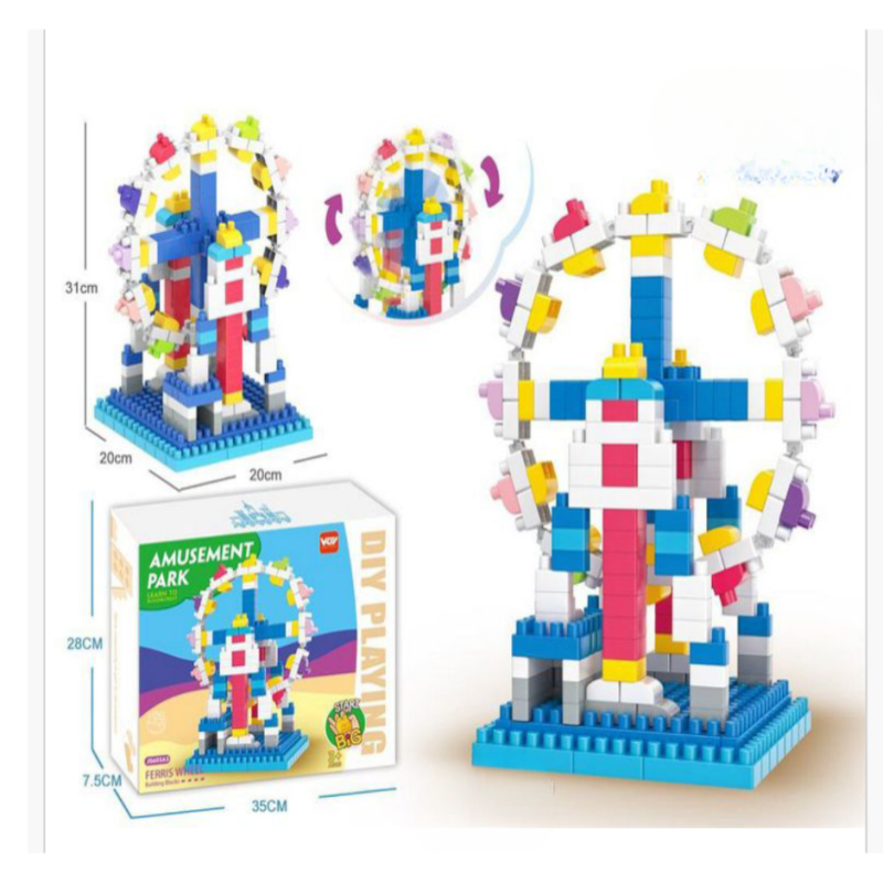 Zabawka Klocki Konstrukcyjna 214PCS