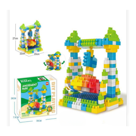 Zabawka Klocki Konstrukcyjna 185PCS