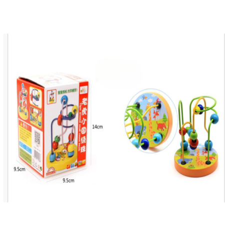 Zabawka z Koralikami Drewniana