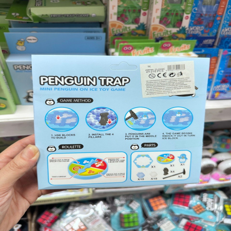 Gra Pingwin na Lodzie