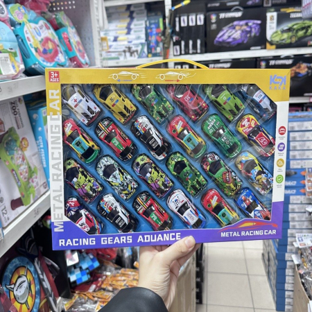 Zestaw Zabawka Samochody Racin Gears Aduance