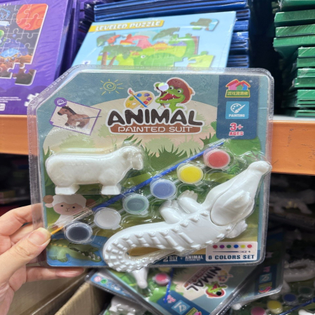 Zwierzeta Dzikie Figurki do Malowania