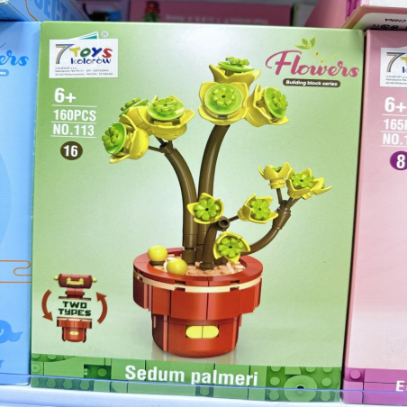 Zabawka Klocki Kwiaty 160PCS