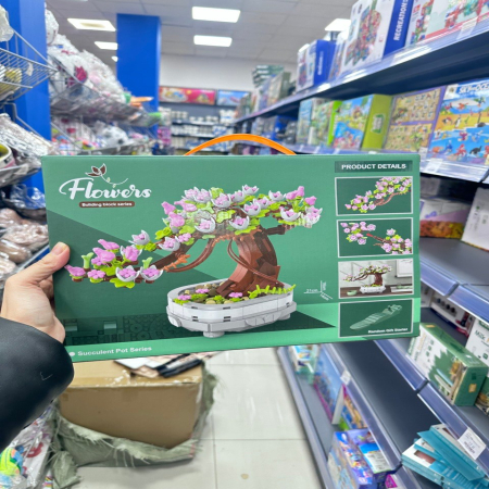 Zabawka Klocki Kwiaty