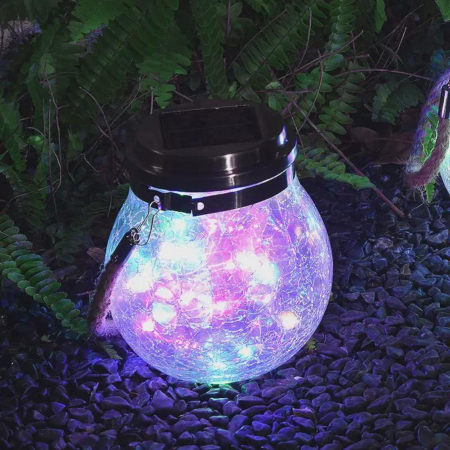 Lampka Solarna Dekoracyjna Kolorowy 30LED